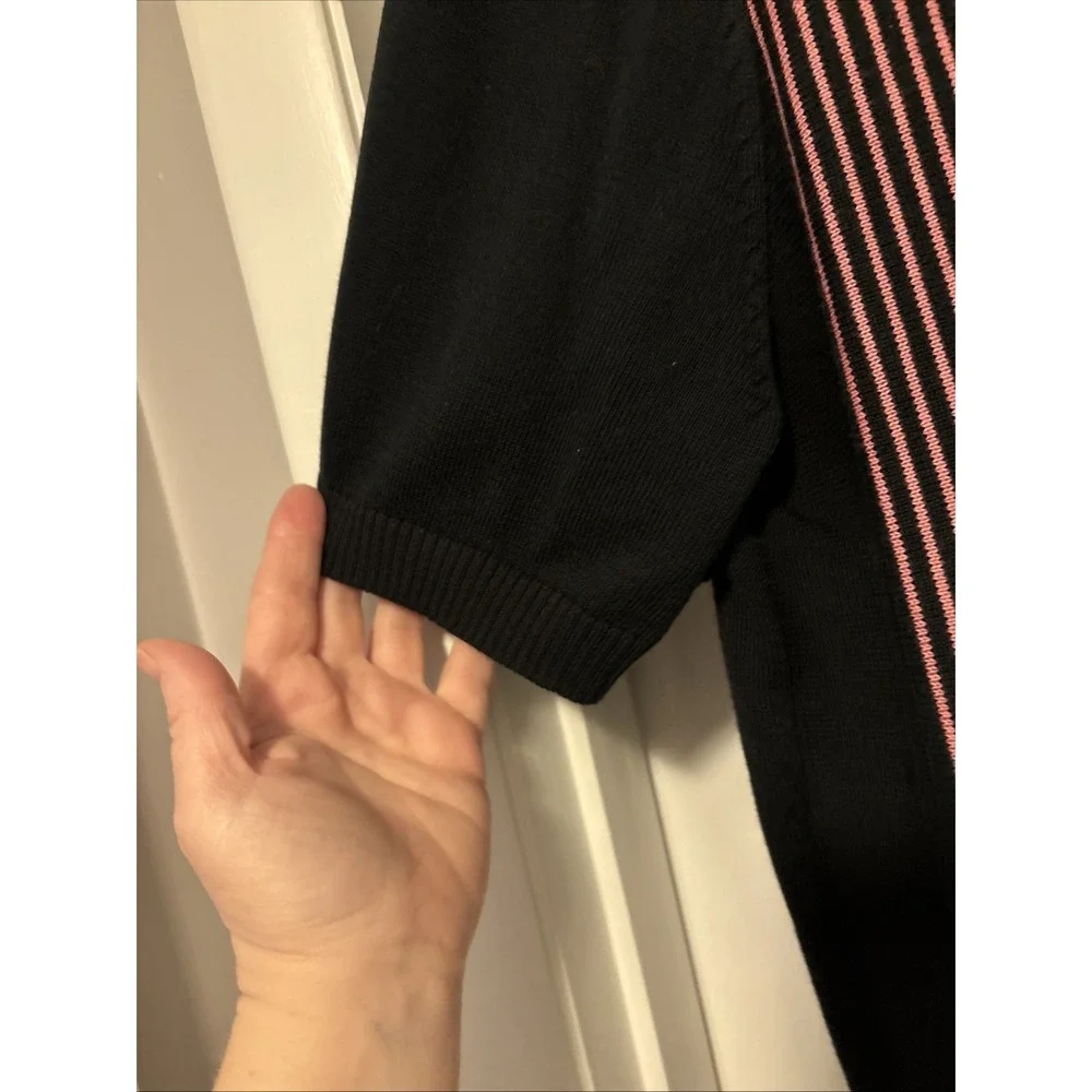 Vtg Irvine Park Button Up Knit Shirt Mens Rockabilly Preppy Collared Retro XL - Picture 4 of 5